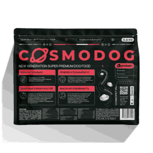 Сухой корм COSMODOG для мелких пород, индейка, 0.8 кг