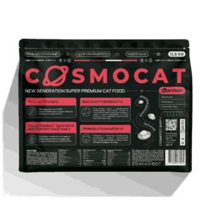 Сухой корм COSMOCAT для стерилизованных кошек, индейка, 0.8 кг