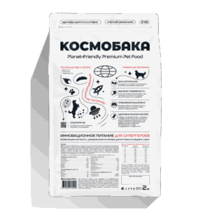 Сухой корм КОСМОБАКА для крупных пород, рыба, 2 кг