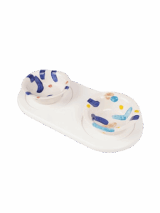 Подставка под миску COSMOPET х MIIOO двойная