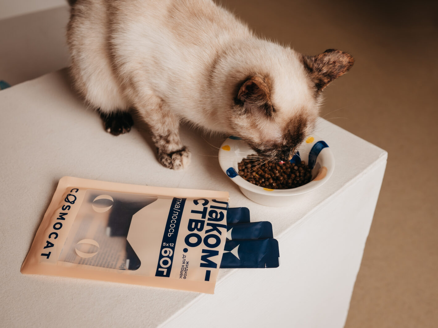 Миска COSMOPET х ПРОСТЫЕ ВЕЩИ, «Салют», 450мл