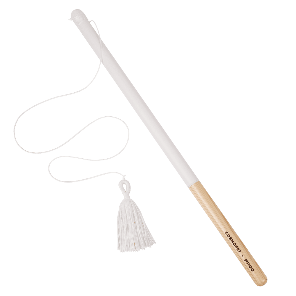 Игрушка для кошек Удочка COSMOCAT x MIIOO, белая