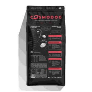 Сухой корм COSMODOG для крупных пород, индейка с пробиотиками, 10 кг