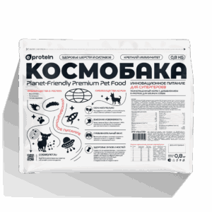 Сухой корм КОСМОБАКА для мелких пород, ягненок с пробиотиками, 0.8 кг