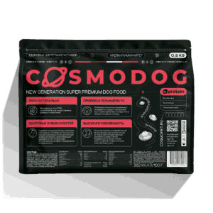 Сухой корм COSMODOG для щенков, говядина, 0.8 кг