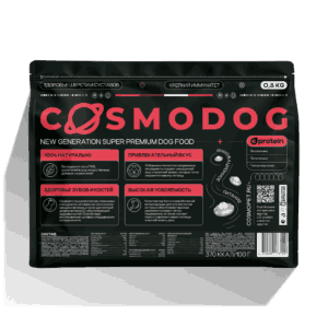 Сухой корм COSMODOG для мини-пород, ягненок с пробиотиками, 0.8 кг