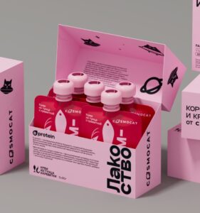 Лакомство для кошек «Cosmocat» Крем из тунца и креветки 450г