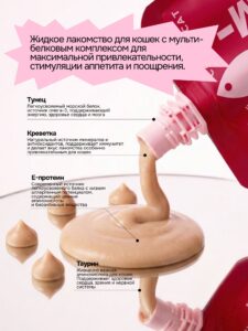Лакомство для кошек «Cosmocat» Крем из тунца и креветки 450г