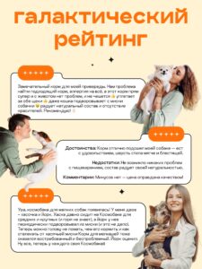 Набор кормов сухих для собак «Космобака» для мелких пород с индейкой 2 кг, 2 пачки