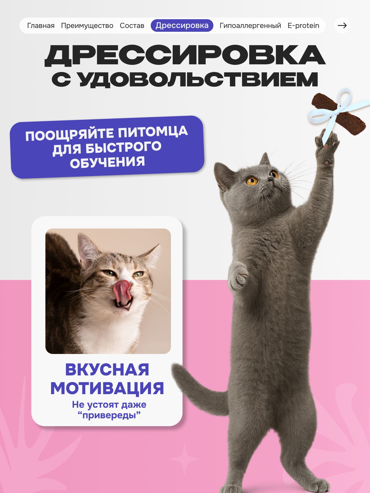 Лакомство для кошек «Cosmocat» Стрипсы с тунцом 100г