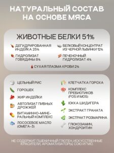 Набор кормов сухих для собак «Cosmodog» для щенков с говядиной 2 кг, 2 пачки