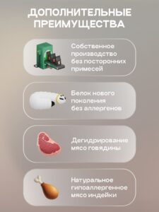 Набор кормов сухих для собак «Cosmodog» для щенков с говядиной 2 кг, 3 пачки