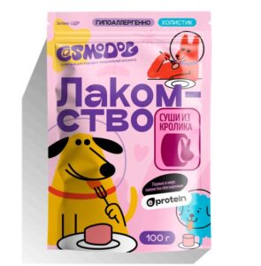 Лакомство для собак «Cosmodog» Суши из кролика 250г