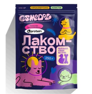 Лакомство для собак «Cosmodog» Маленькая утиная косточка 250г