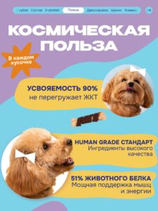 Лакомство для собак «Cosmodog» Говядина на косточке 250г