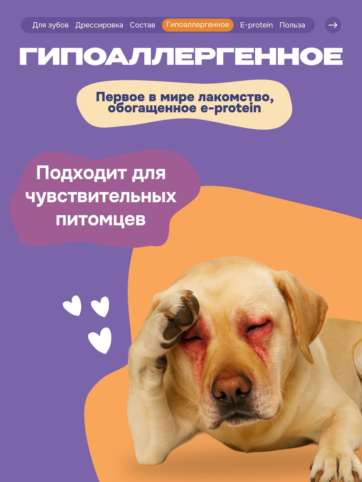 Лакомство для собак «Cosmodog» Ягненок на косточке 100г