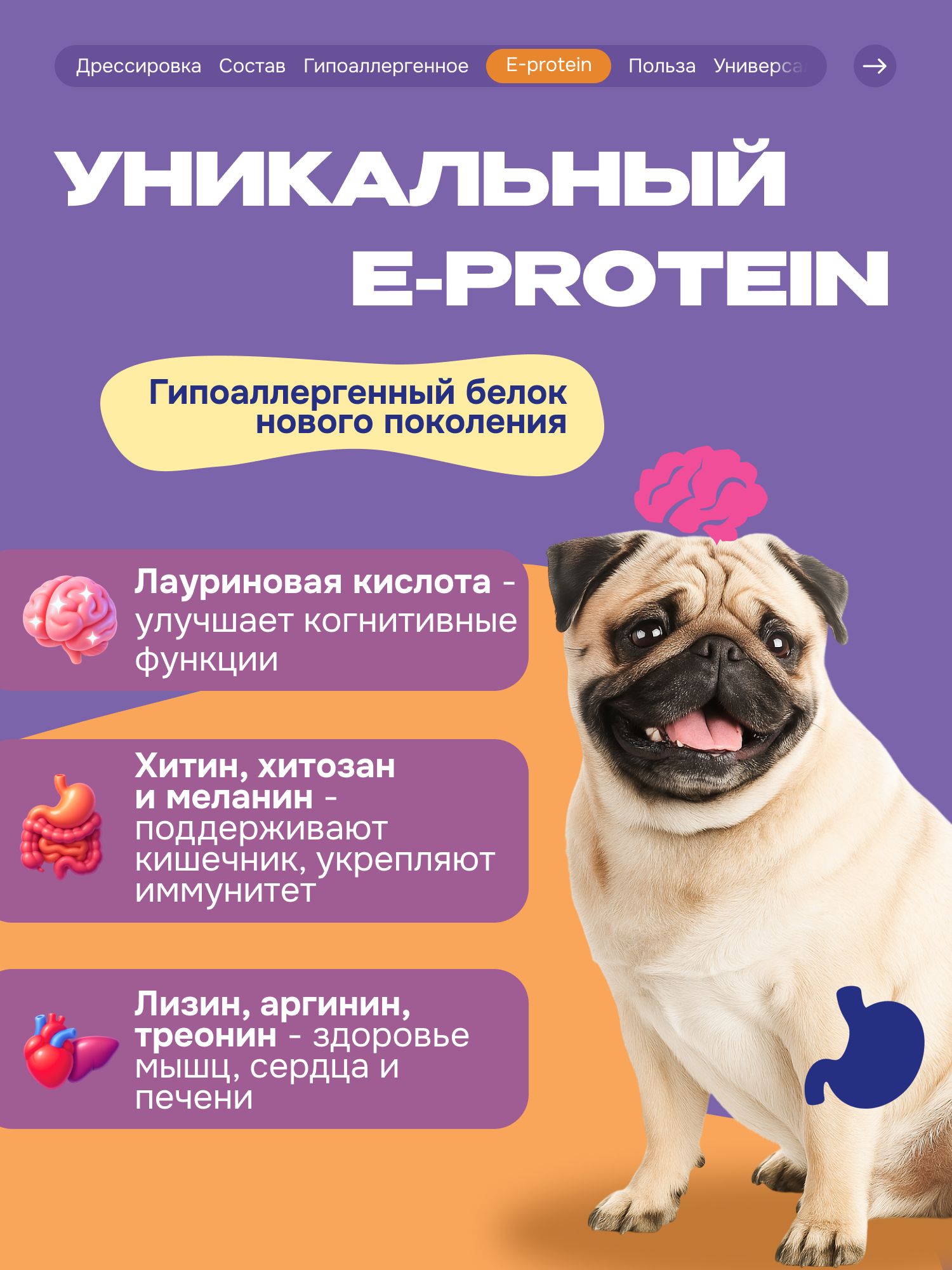 Лакомство для собак «Cosmodog» Ягненок на косточке 100г