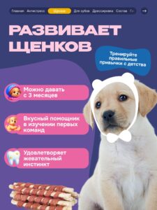 Лакомство для собак «Cosmodog» Ягненок на косточке 150г