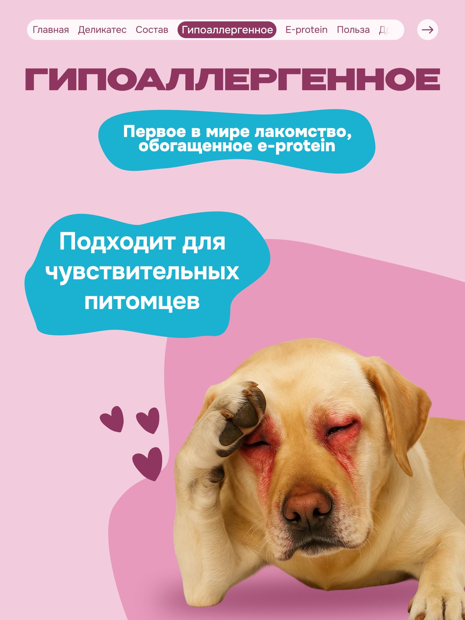 Лакомство для собак «Cosmodog» Сэндвич с лососем 150г
