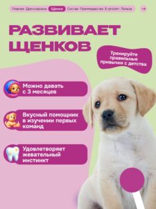 Лакомство для собак «Cosmodog» Стрипсы с лососем 150г