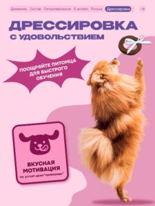 Лакомство для собак «Cosmodog» Пончик из утки 100г