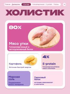 Лакомство для собак «Cosmodog» Пончик из утки 250г