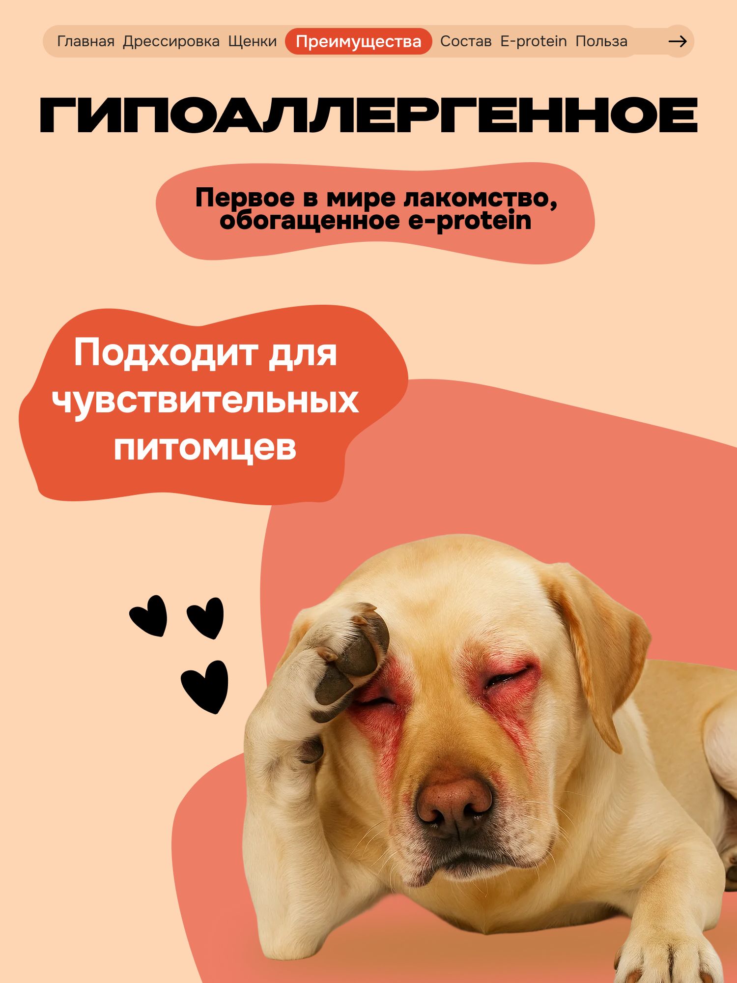 Лакомство для собак «Cosmodog» Стрипсы с ягненком 150г