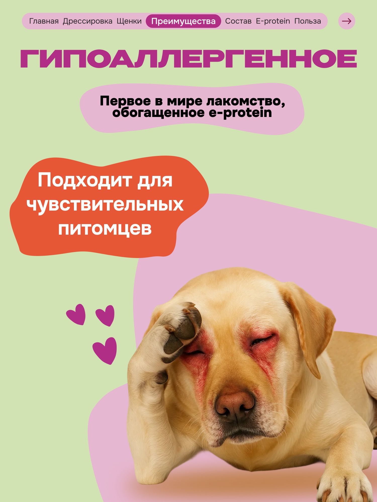 Лакомство для собак «Cosmodog» Джерки из утки 100г