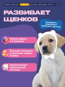 Лакомство для собак «Cosmodog» Джерки из говядины 250г