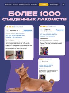 Лакомство для собак «Cosmodog» Джерки из говядины 250г