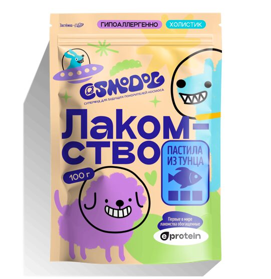 Лакомство для собак «Cosmodog» Пастила из тунца 100г