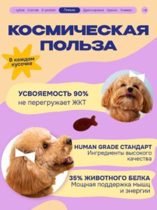 Лакомство для собак «Cosmodog» Пастила из тунца 100г