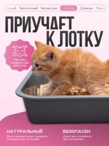 Наполнитель Тофу «Cosmocat» без запаха 6л