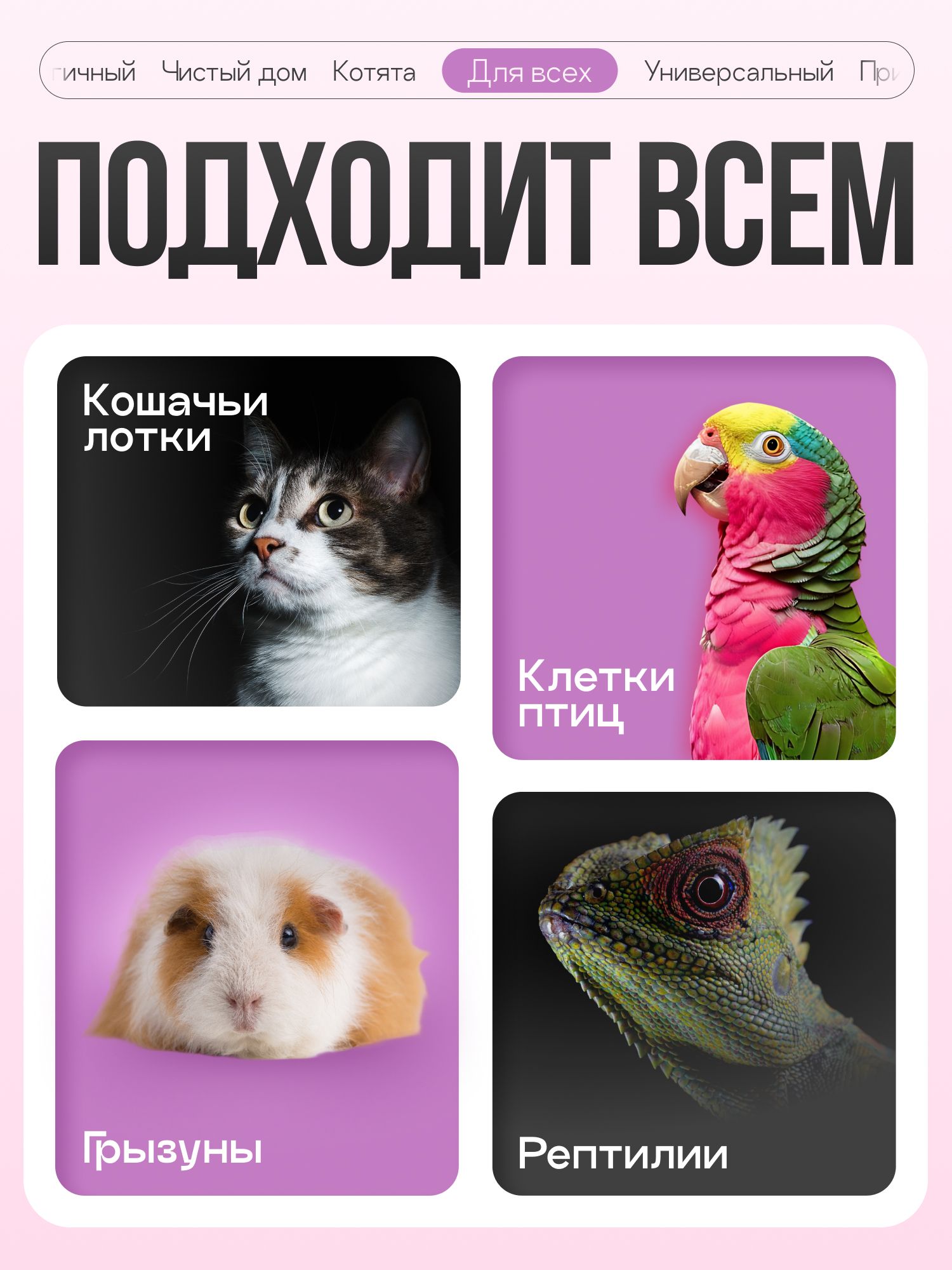 Наполнитель Тофу «Cosmocat» Лаванда 6л