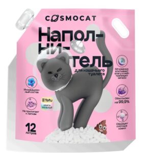 Наполнитель Тофу «Cosmocat» Лаванда 12л