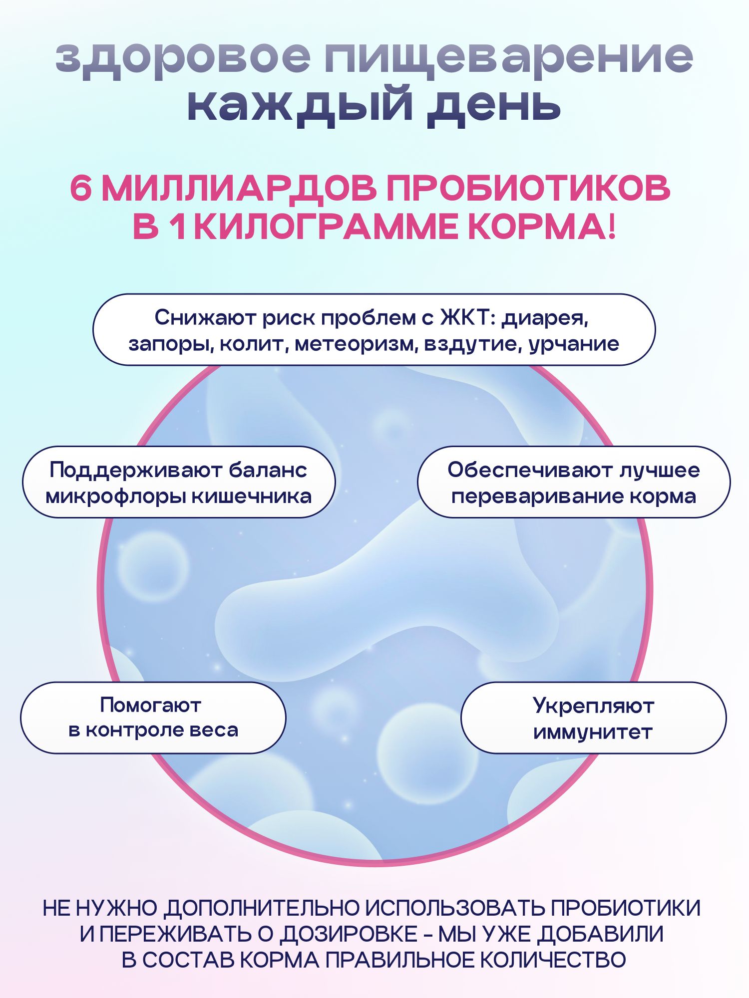 Корм сухой для собак «Космобака» для крупных и средних пород с индейкой с пробиотиком 8 кг