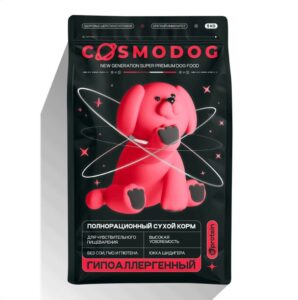 Корм сухой для собак «Космобака» для крупных и средних пород с рыбой 15 кг