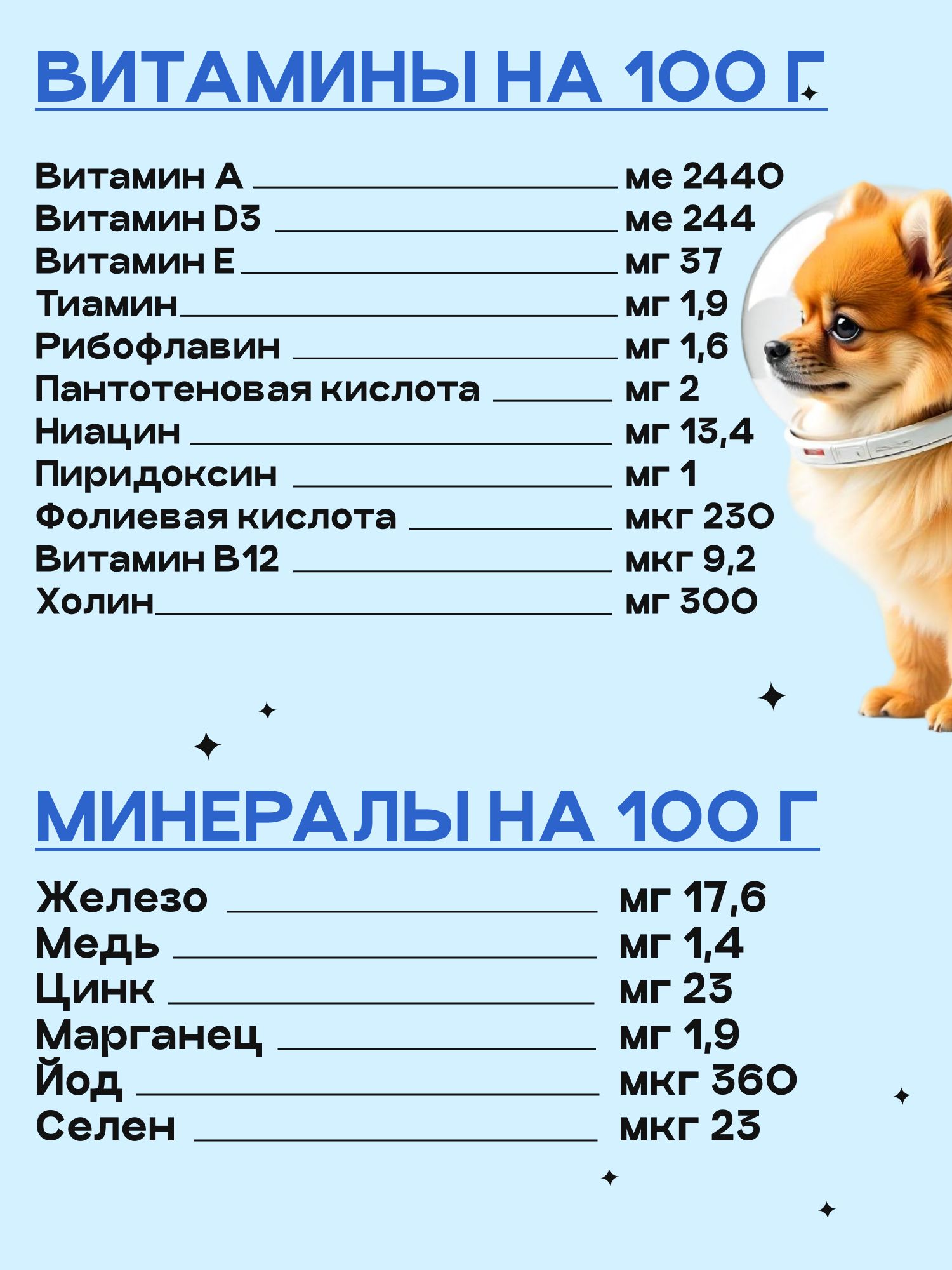 Корм сухой для собак «Космобака» для мелких пород с рыбой 5 кг