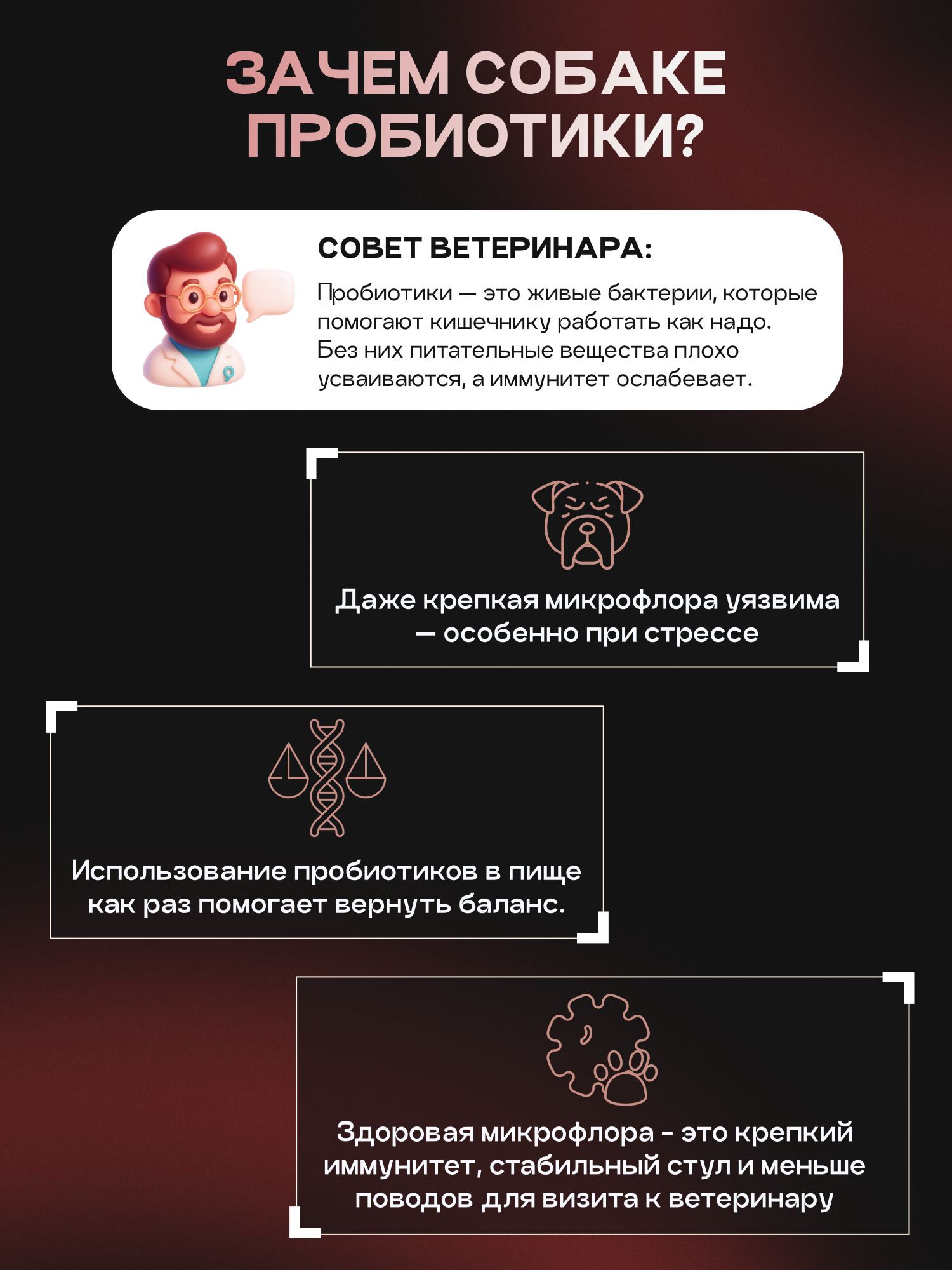 Корм сухой для собак «Cosmodog» для крупных и средних пород с индейкой с пробиотиком 2 кг