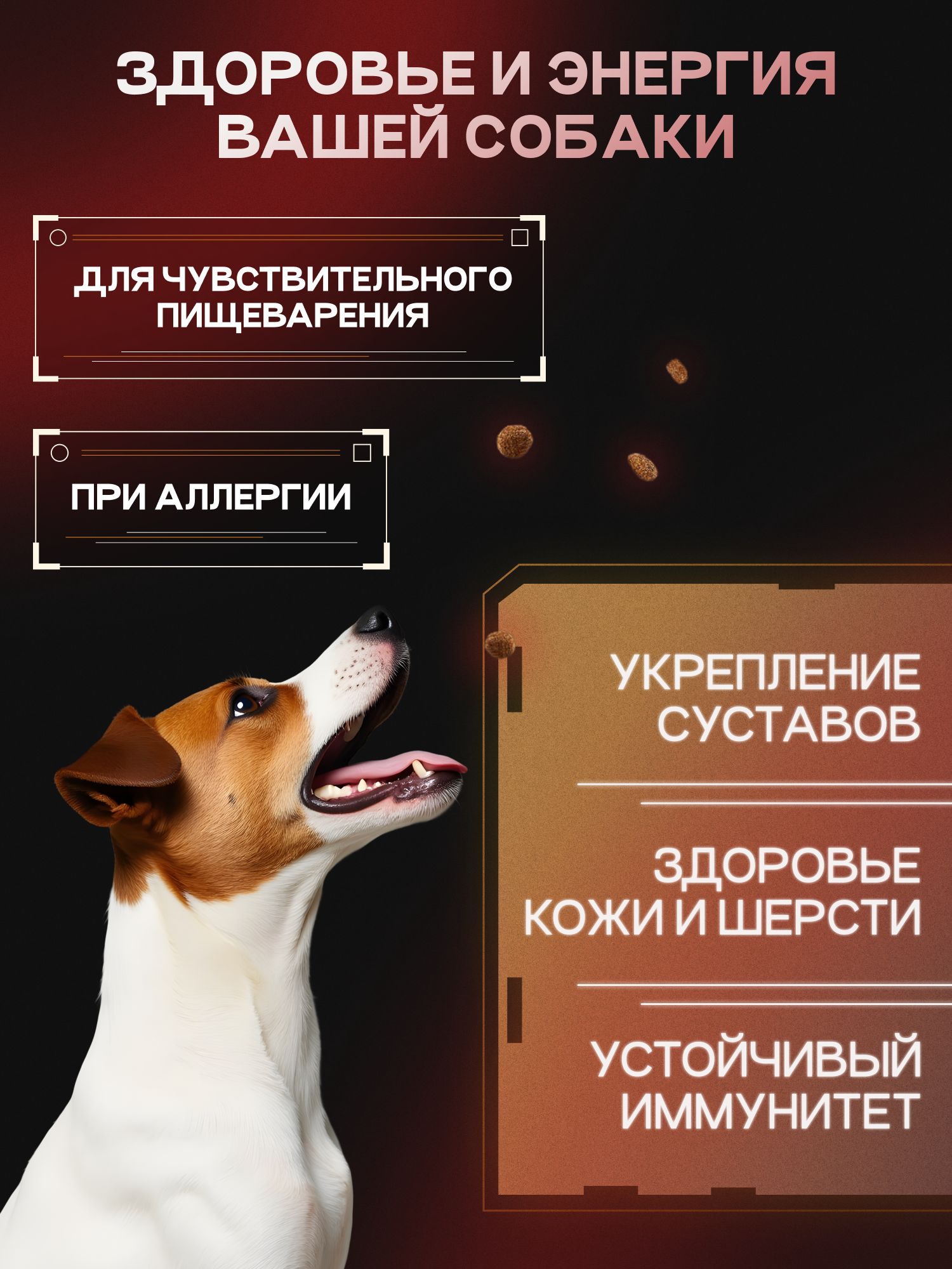 Корм сухой для собак «Cosmodog» для мелких пород с индейкой с пробиотиком 2 кг