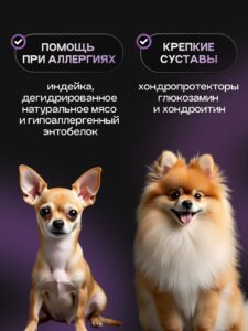 Корм сухой для собак «Cosmodog» для мелких пород с рыбой 2 кг