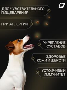 Корм сухой для собак «Cosmodog» для мелких пород с ягненком 0.8 кг