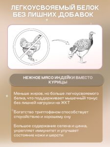 Корм сухой для собак «Cosmodog» для мини пород с индейкой 0.8 кг
