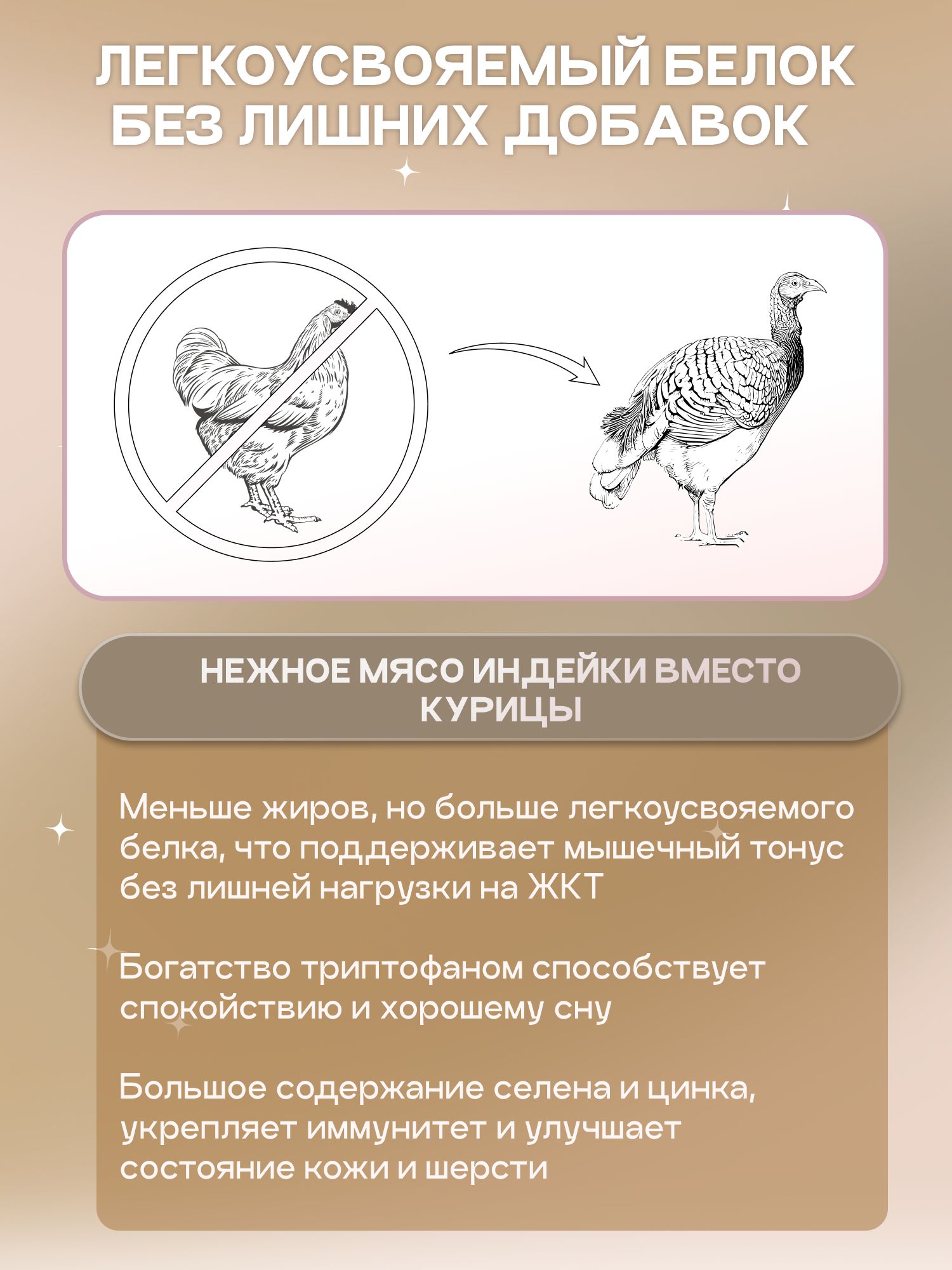 Корм сухой для собак «Cosmodog» для мини пород с индейкой 0.8 кг