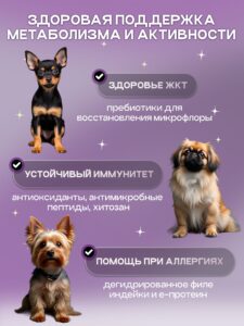 Корм сухой для собак «Cosmodog» для мини пород с рыбой 2 кг