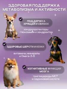 Корм сухой для собак «Cosmodog» для мини пород с рыбой 2 кг