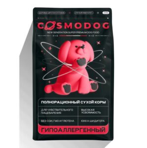Корм сухой для собак «Cosmodog» для гигантских пород с индейкой 2 кг