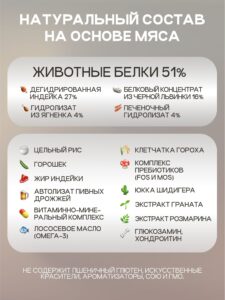 Корм сухой для собак «Cosmodog» для щенков с ягненком 0.8 кг