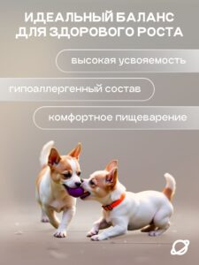Корм сухой для собак «Cosmodog» для щенков с ягненком 2 кг