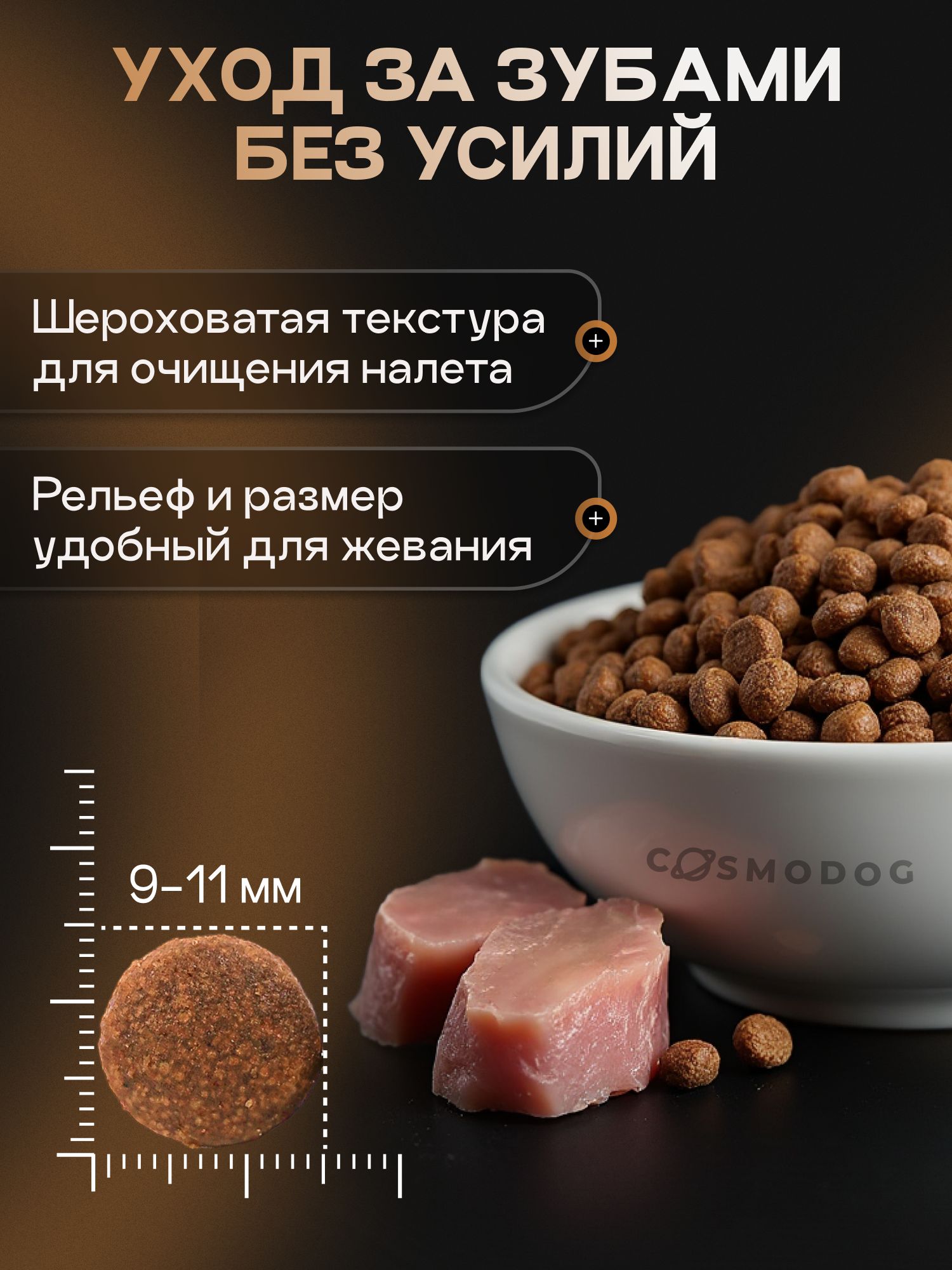Корм сухой для собак «Cosmodog» Senior 7+ с ягненком 5 кг